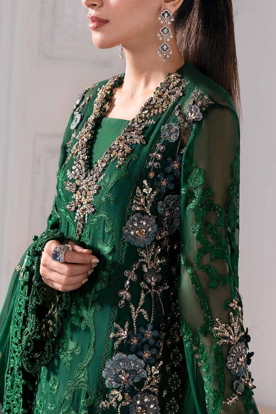 3 Piece Unstitched Embroidered Chiffon Suit Unstitched