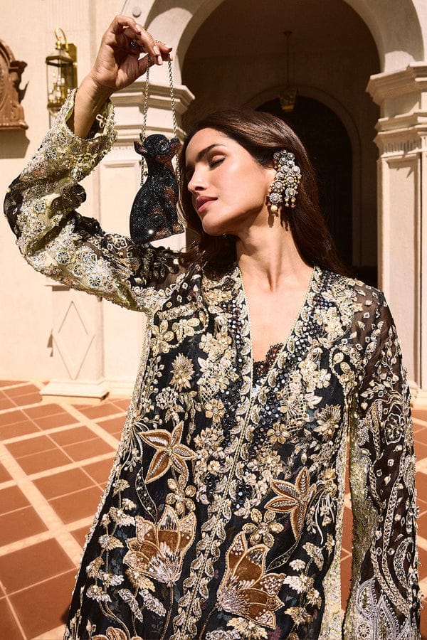 Soraya Luxury Wedding organza suit Unstitched
