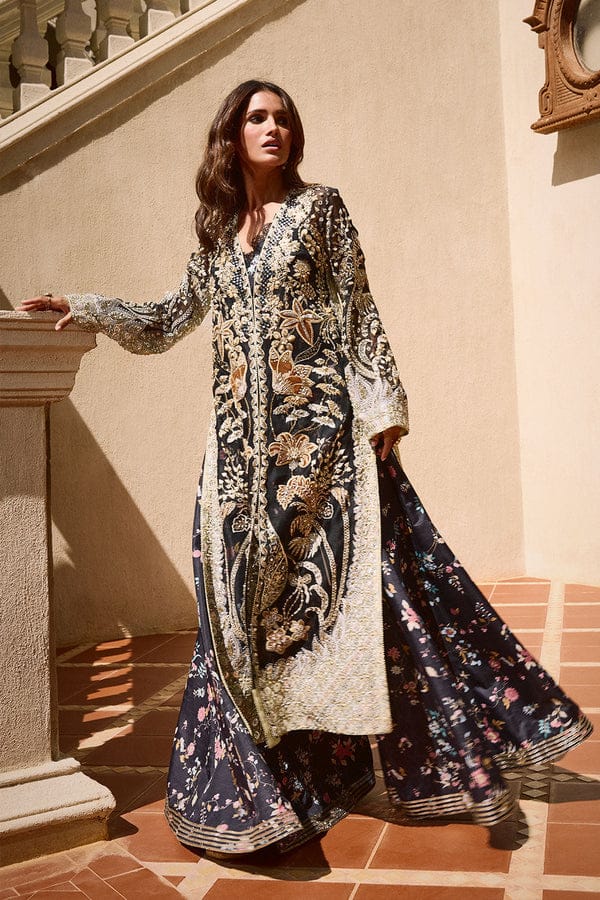 Soraya Luxury Wedding organza suit Unstitched