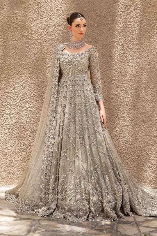 Maria.b hand made bridal maxi Unstitched