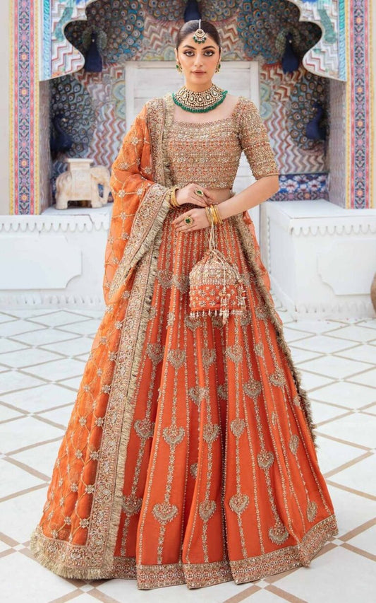 Kesar bridal lehnga choli Unstitched