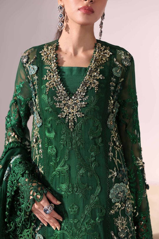 3 Piece Unstitched Embroidered Chiffon Suit Unstitched