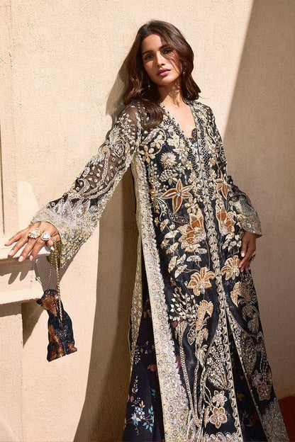 Soraya Luxury Wedding organza suit Unstitched
