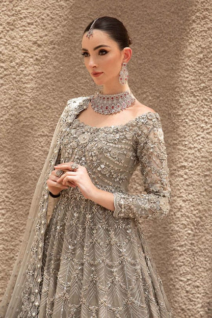 Maria.b hand made bridal maxi Unstitched