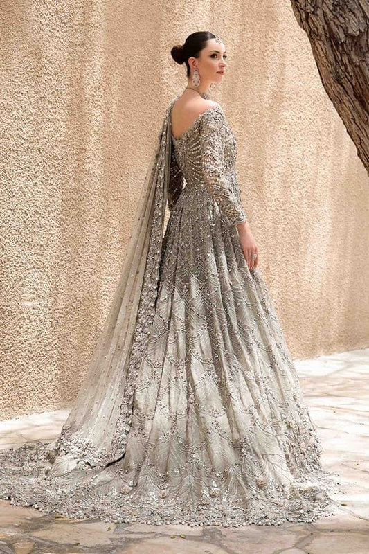 Maria.b hand made bridal maxi Unstitched