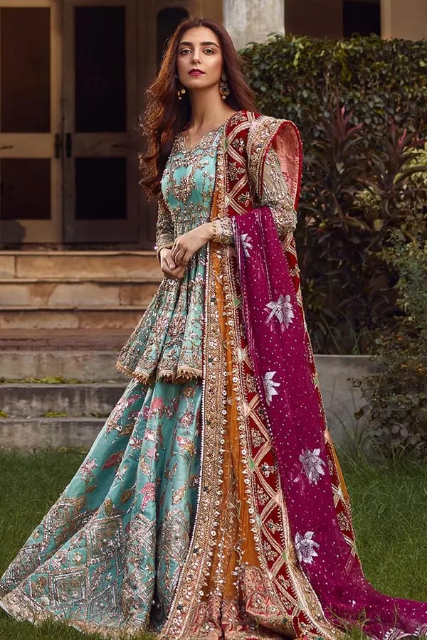Mohsin Naveed Ranjha RONAQ JAHAN Organza suit Unstitched