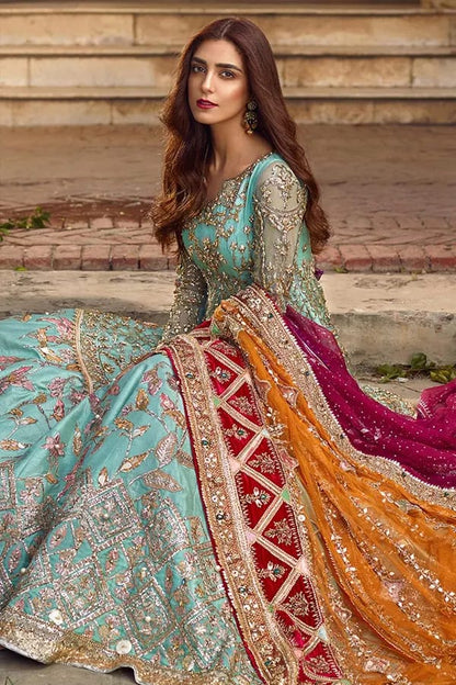 Mohsin Naveed Ranjha RONAQ JAHAN Organza suit Unstitched