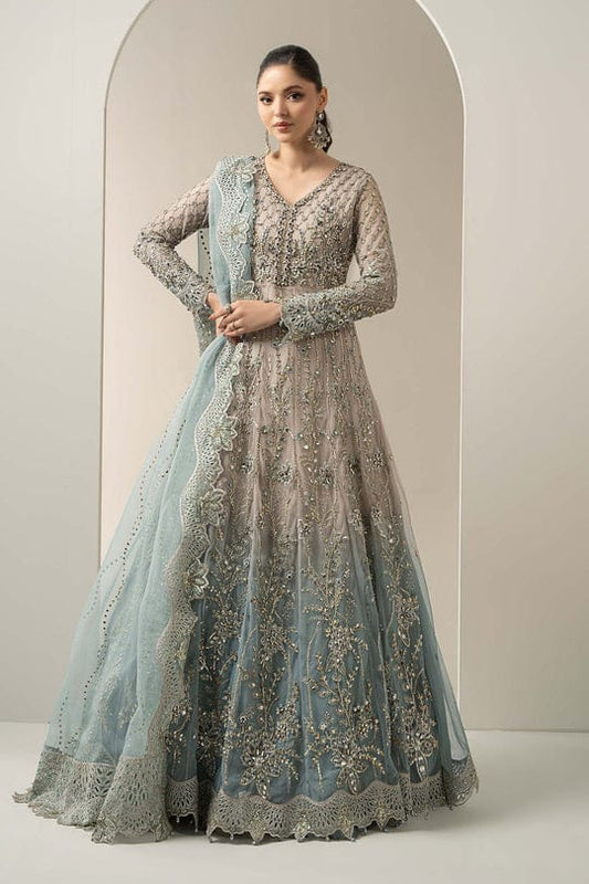 3 piece embroidered net MAXI unstitched