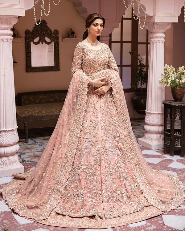 Gulaal bridal maxi organza stuff ustitched
